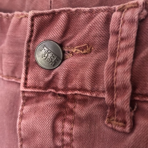 Free People Berry colored jeans - Picture 5 of 5